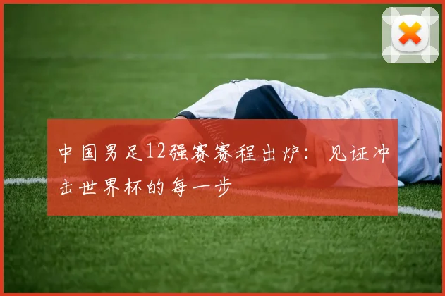中国男足12强赛赛程出炉：见证冲击世界杯的每一步
